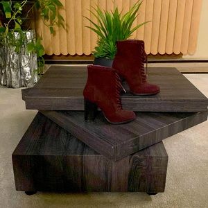 Just Fab Burgundy boots